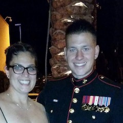Ben Mediate and his wife
