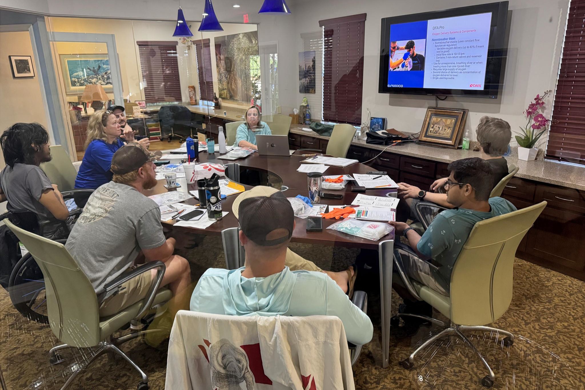 Diver's Alert Network Diving First Aid Provider for Professionals